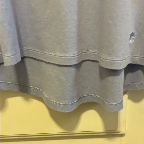 Isaac Mizrahi Live Light Purple Scoop Neck Tunic-3/4 inch sleeves- Large - Picture 6 of 12